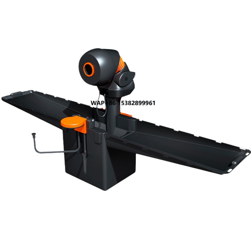 Table Tennis App - Pusun -Pro Schwarz-Orange Tischtennis-Serviermaschine Heimtrainer APP-Steuerung