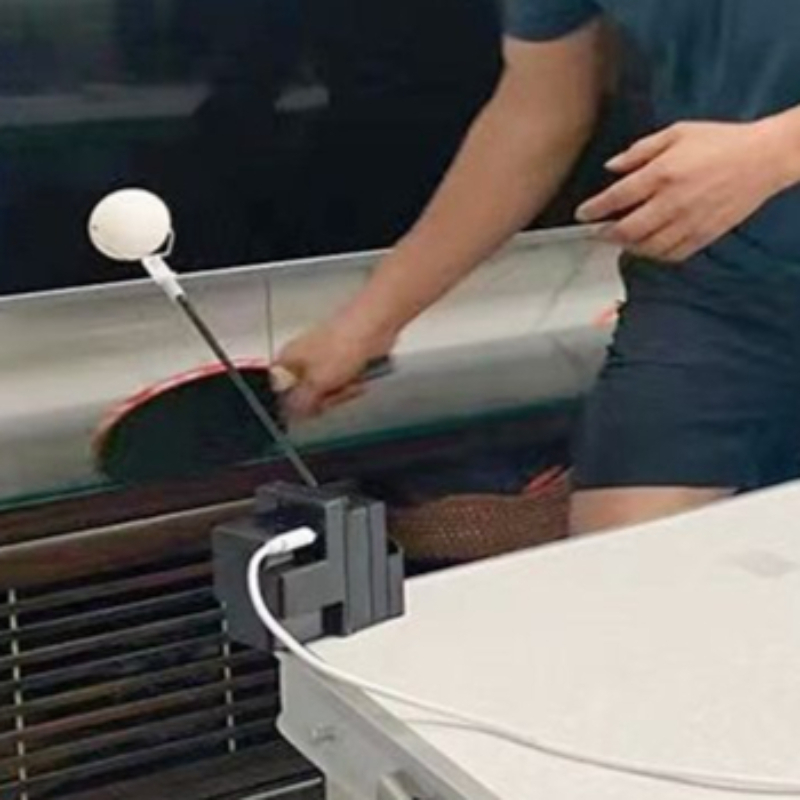 Table Tennis Machine - Tragbarer Tischtennistrainer für Anfänger, Übungsgerät für