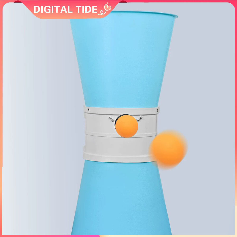 Table Tennis App - Tragbare Kabellose Tischtennisball-Trainingsmaschine mit Fernbedienung 0-100/MIN