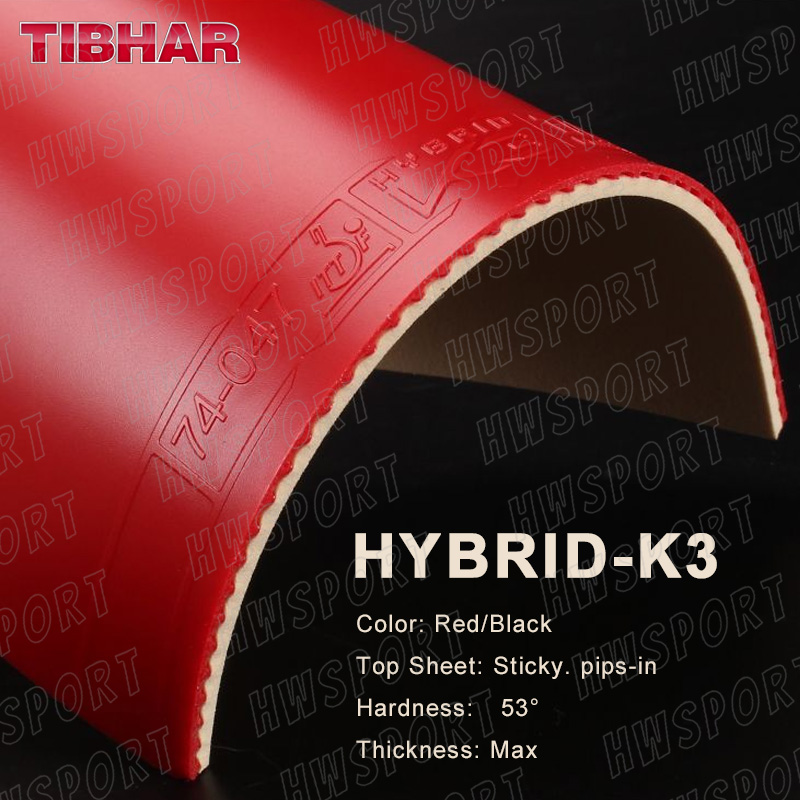 TIBHAR HYBRID K3 Tischtennis-G – Table Tennis Hybrid Rubbers Bewertung und Preis