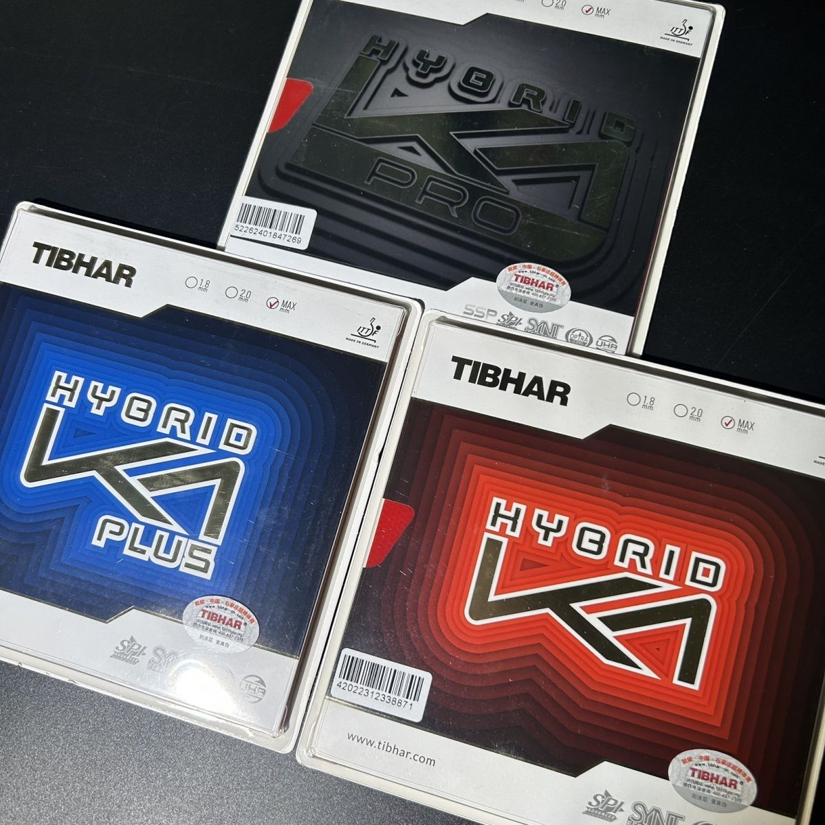 Tibhar K2 Hybrid & K1 National – Table Tennis Hybrid Rubbers Bewertung und Preis