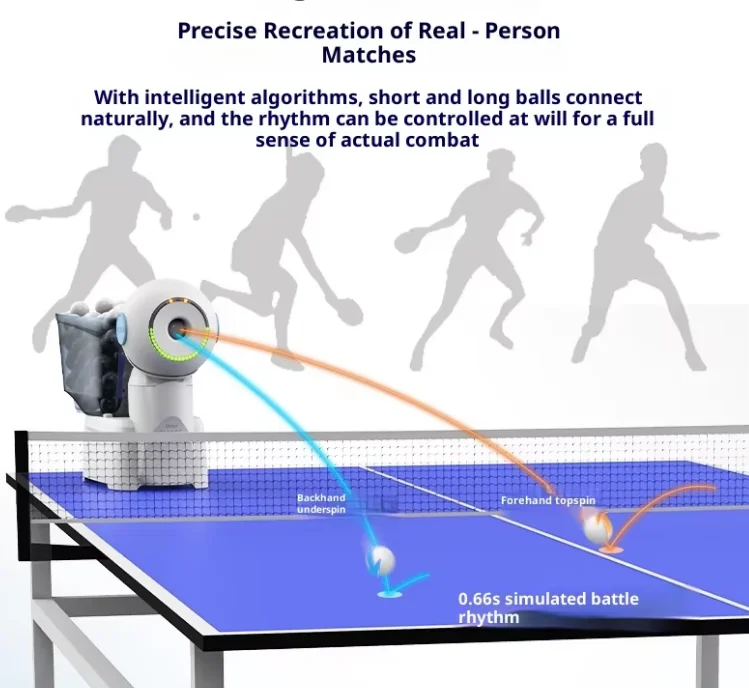 Tragbarer 3-Rad-Tischtennisrob – Table Tennis App Bewertung und Preis