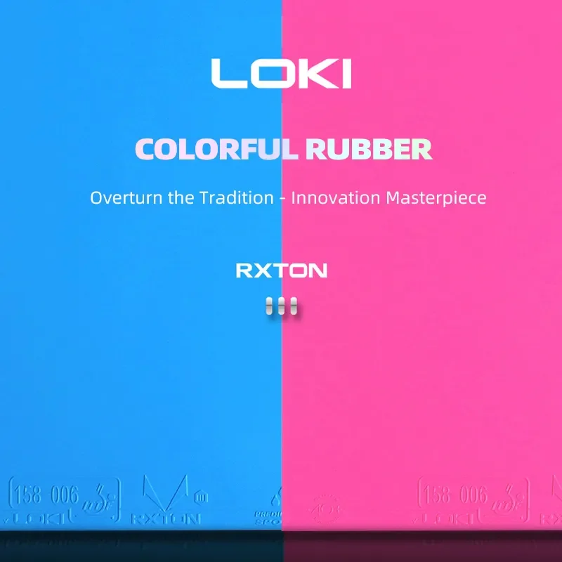 Original LOKI RXTON 3 Blau-Ros – Table Tennis Movie Bewertung und Preis