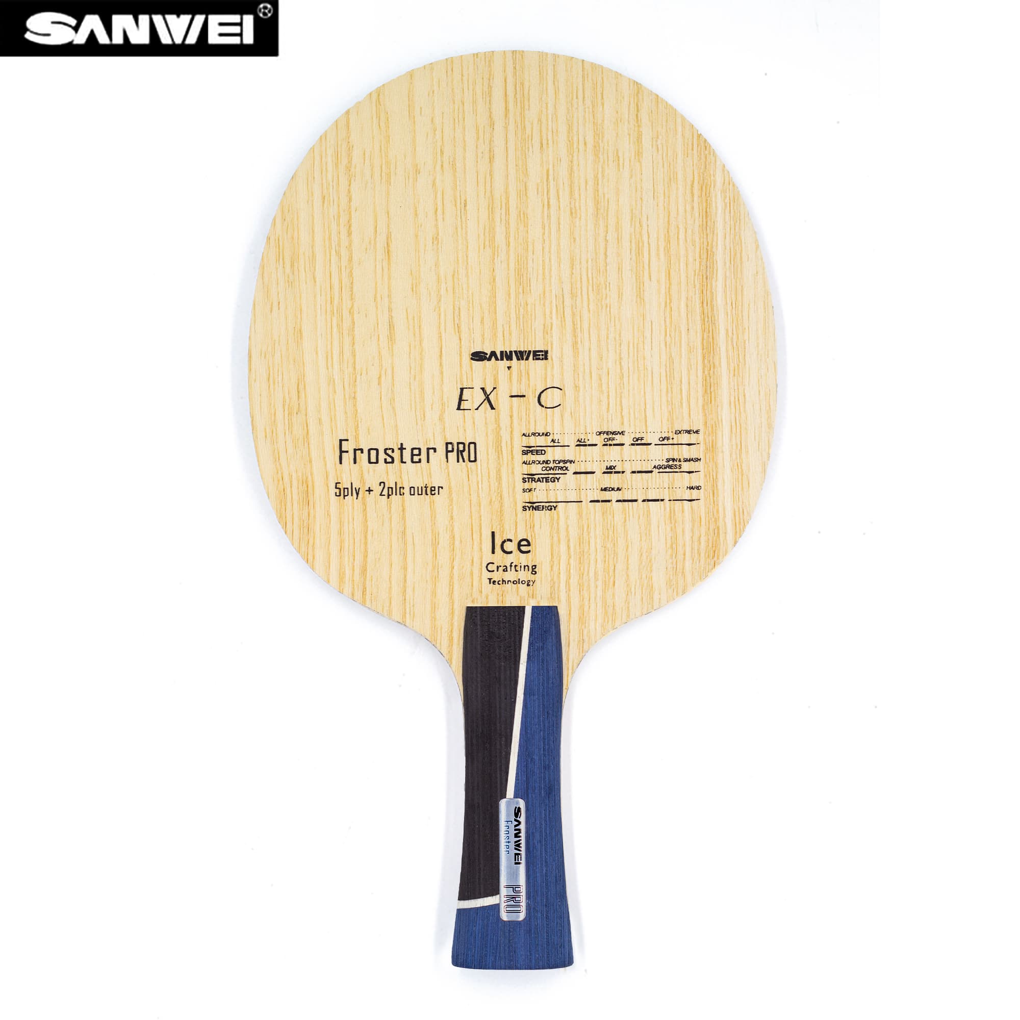 SANWEI ALC Tischtennis Blade F – Table Tennis Game Bewertung und Preis
