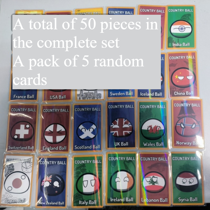 5 Stück Countryballs-Kartenpup – Table Tennis France Bewertung und Preis